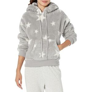 P.J. Salvage Cozy Star Lounge Hoodie Grey Size XS